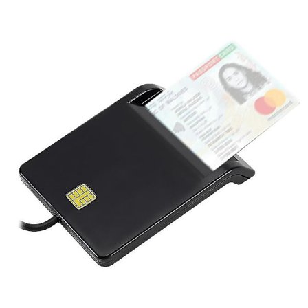 Smartkortläsare Dod Usb Common Access Cac/sim/id/ic Bank/chipkort