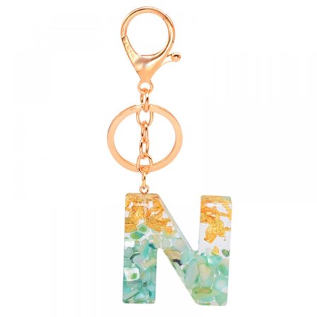 Naisten Suurikirjaiminen Tassu Avaimenperä, Kirjain Avaimenperä Riipus Avaimenperä, Laukun Riipus Tarvikkeet