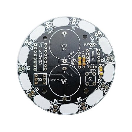 Lyckohjul LED-ljus DIY Elektronisk Kit Svetsningsprojekt Träningsmodul DIY Kit för inlärning, DIY Kit