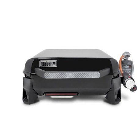 Gasgrill - WEBER - 43 cm - Svart