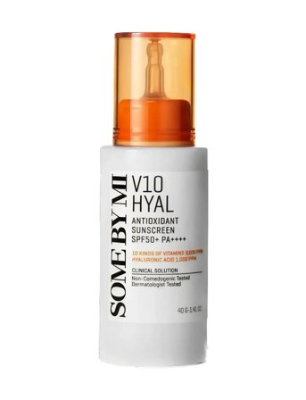 Some by Mi V10 Hyal Antioxidant Sunscreen Spf50+ Pa++++ - Nude - 40 ML