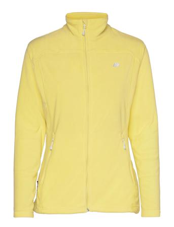Tinnhølen Microfleece Jacket Sweat-shirts & Hoodies Fleeces & Midlayers Keltainen Skogstad