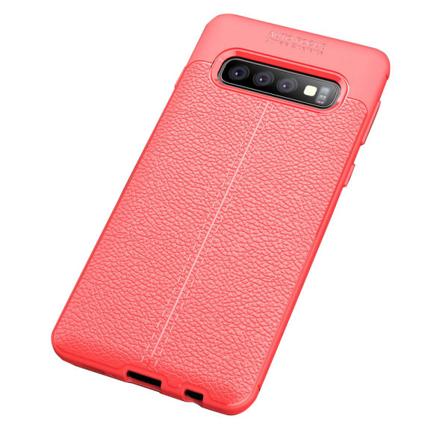 AUTO FOCUS Beskyttelsesdeksel til Samsung Galaxy S10 Röd