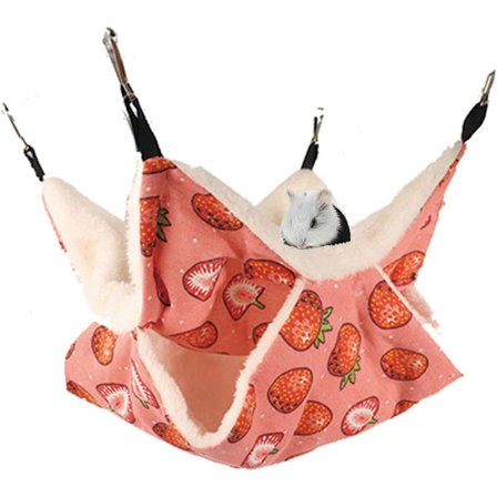 Hängande Hammock för Smådjur, Bunkbädd för Iller, Burleksak