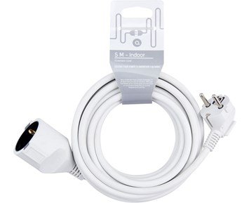 Andersson-ECI 1.5 - Extension cord indoor 5m-5 meter jordet skjøteledning-Power-Skjøteledninger