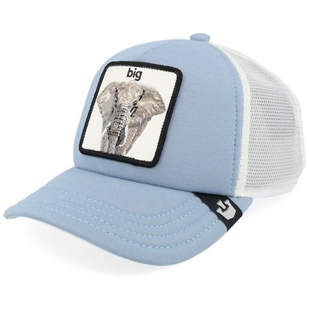 Goorin Bros. - Sininen trucker Lippis - Kids So Big Light Blue A-Frame Trucker @ Hatstore