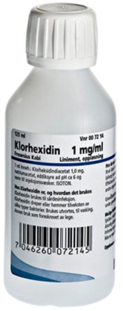 Klorhexidin 1mg/ml liniment 125 ml