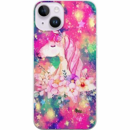Apple Iphone 14 Genomskinligt Skal Unicorn Enhörning