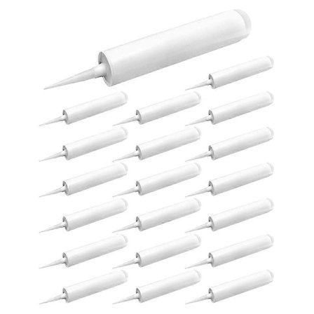 Tomt fogmassa rör, 20-pack 10 oz. Tom plastpatron för fogmassa