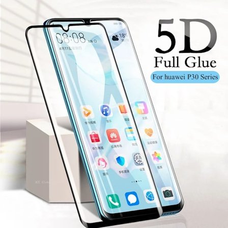 2 st Fulltäckande Härdat Glas För Huawei P20 P30 Lite P40 Pro Skärmskydd För Honor 8x 9x 10 9 20 Lite Skyddsglas