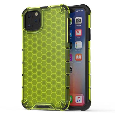Bofink Honeycomb iPhone 11 Pro Max etui - Grøn Green