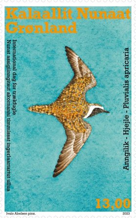Grønland - FN's internationale dag for trækfugle - Postfrisk frimærke