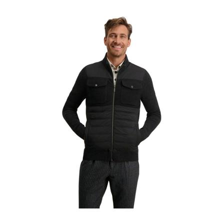 State of Art Zip-through , Grijs , Heren , Maat: 3XL Hoodies & sweatvesten