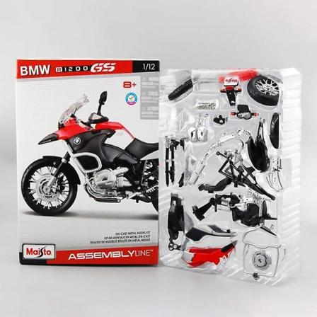 Maisto 1/12 Kawasaki H2r Ninja Montert Versjon Motorsykkel Modell Lekebil Samling Shork-absorber Off Road Autocycle Leke Db BMW R1200GS