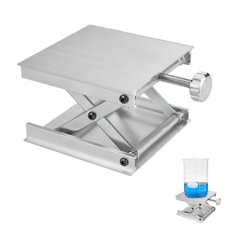 Alumiiniseos nostoalustan tuki 9*9*2.5cm säädettävä