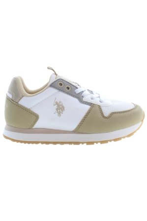 U.s. Polo Sneakers Calzatura Sportiva Bambina Beige