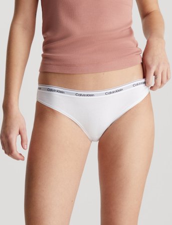 Calvin Klein Bikini 3Pk - White - M
