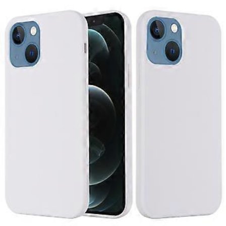 Til iPhone 13 mini 5,4 tommer Flydende Silikon Telefon Cover Beskyttelsesetui til Magnetisk Opladning (Style B)