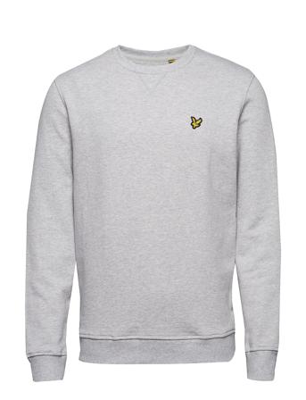 Crew Neck Sweatshirt Sweat-shirt Genser Grå Lyle & Scott