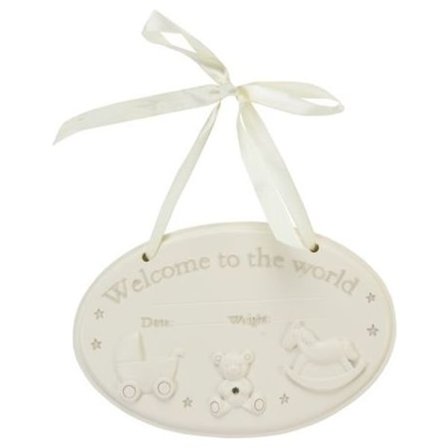 Skylt Welcome To The World