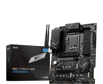 MSI-PRO Z790-P WIFI - B-vare-MSI Pro Z790-P WIFI hovedkort for 12./13. gen. Intel-Computer components-Ukategoriserte produkter