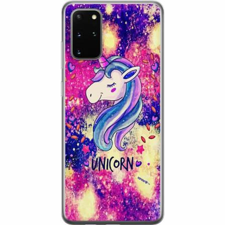 Samsung Galaxy S20+ Mjukt Skal - Unicorn Enhörning