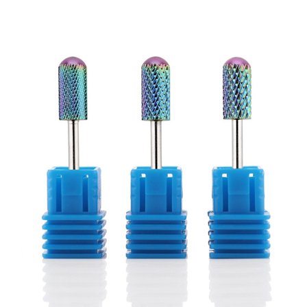 Bits till elfil - 3 storlekar - Rundad - Drillbits