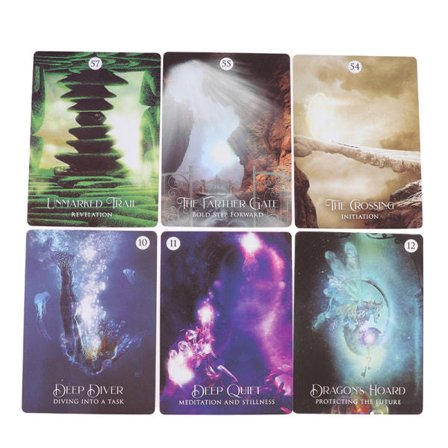 IC Shaman Dream Oracle Cards Tarot Kort Party Profeti Divinat Multicolor én størrelse