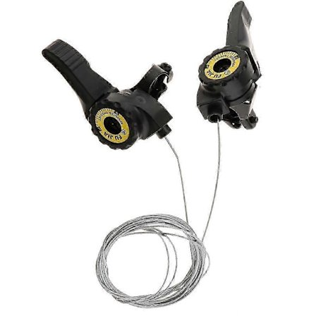 5/6/ Gearskifter MTB Cykel Bremsegreb Combo med Gearkabler ( )