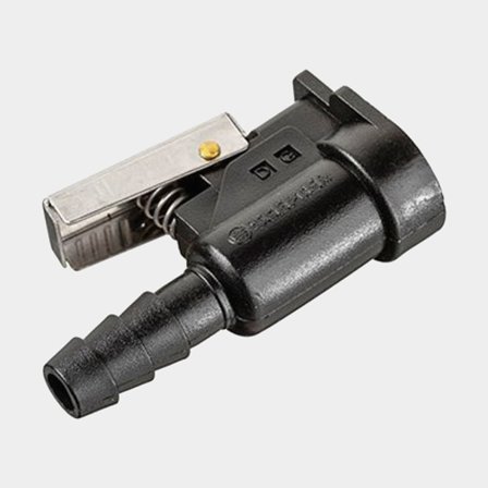 Brandstofkoppeling Scepter, vrouwelijk, 9.5 mm (3/8′′) slang, Yamaha, Mercury, Mariner, Tohatsu & Chrysler/Force