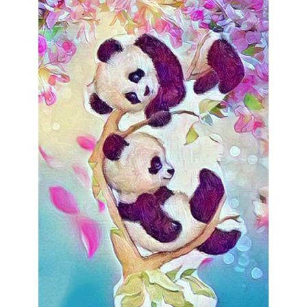 30 x 40 cm, Panda Diamond Painting Diamond Embroidery Painting Ca