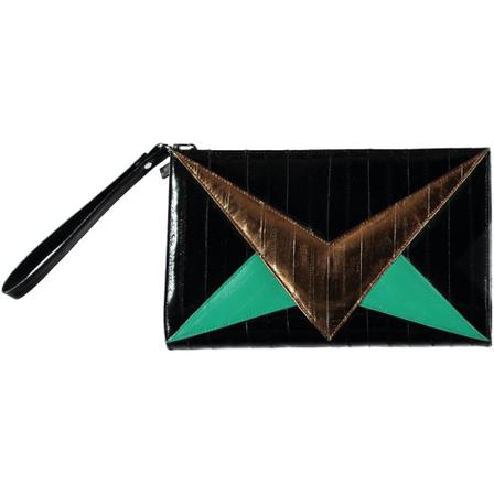 Essentiel Antwerp, Clutch Zwart, Dames, Maat:ONE Size