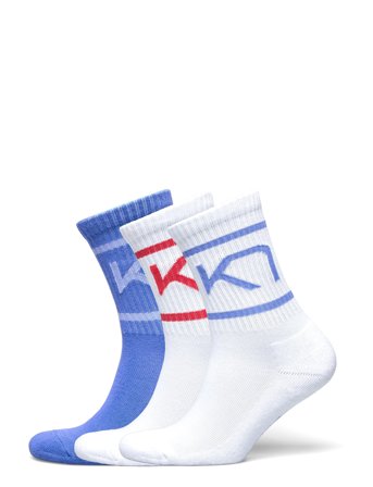 Tennis Sock 3Pk Patterned Kari Traa