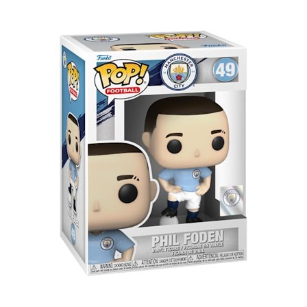 Manchester City Phil Foden Funko Pop Vinyl Figur Samlarobjekt