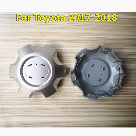 WL 4 stk. Biltilbehør Hjulsenter Navkapsler Dekk Felgdeksel For Toyota Land Cruiser 1998-2018 Prado TX VX 2700/4000 Med Logo