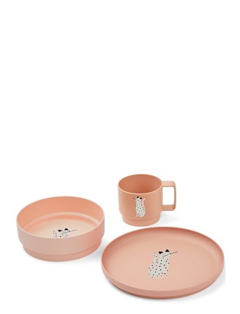 Liewood Archi Tableware Set - Pink - ONE SIZE