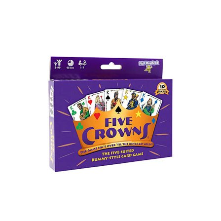 Five Crowns kortspel - Roligt familjespel för spelkvällen