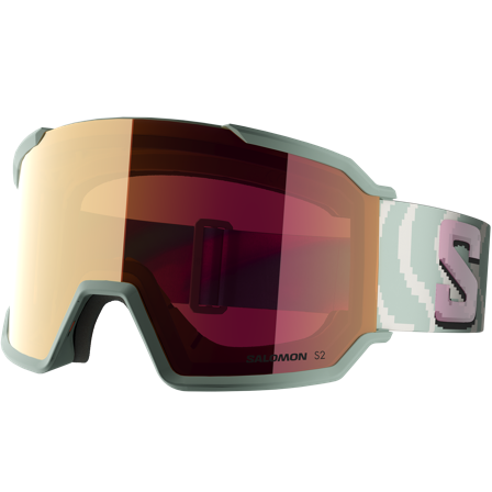 Salomon - Maschere S/view 3 Ml - Iceberg Green