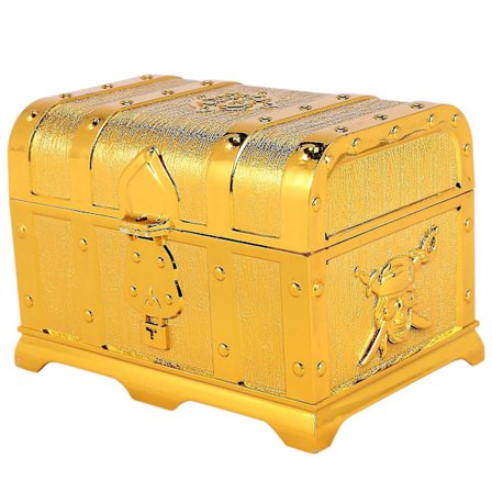 Pirat Skattekiste Dekorativ Skattekiste Souvenir Smykkeskrin Plastik Legetøj