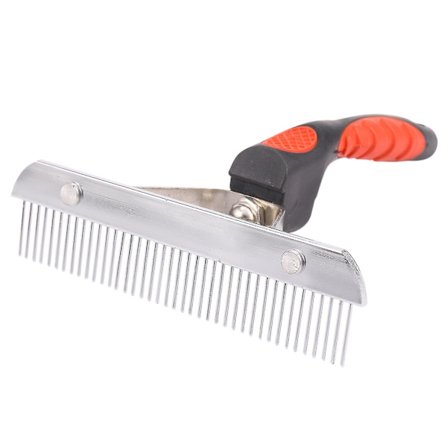 Extra-large husdjurskam, borste för pälsvård, verktyg för att ta bort fällning, skönhetskam, kompatibel med stora hundar, golden retriever