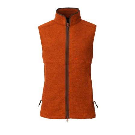 Laksen Isla Vest Fleece Wool Men's Men unlined vests Orange 56