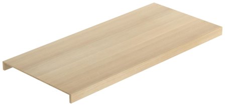 Lundbergs Premium 81611 Dobbelttrin 1300x590x8 mm, Trapper & rækværk