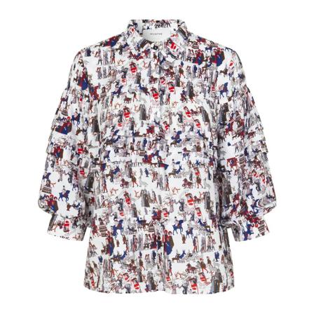 Munthe Bluse Nabu Hvid, Dame