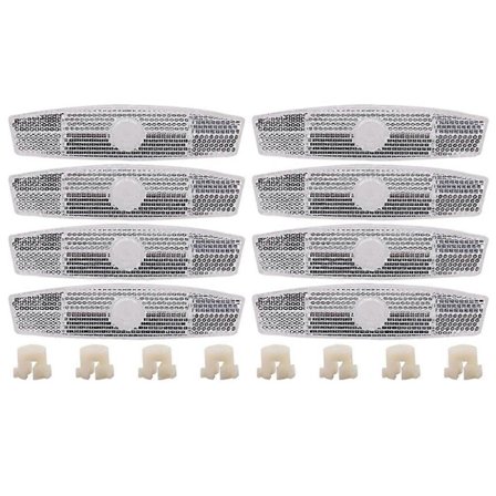 8 stk./sæt Refleks Cykelhjul Eger Reflekser Cykel Advarselsrefleks