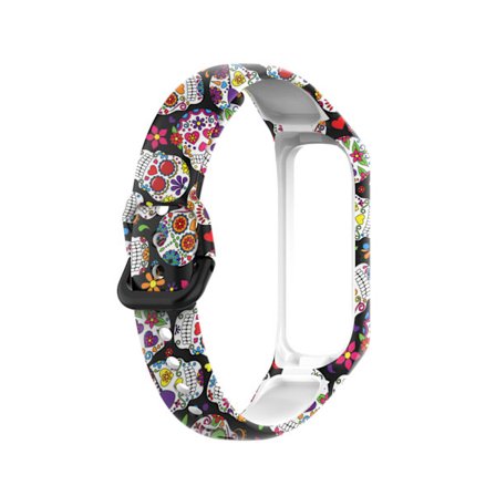 Mordely Färgglada silikonremmar för Samsung Galaxy Fit 2