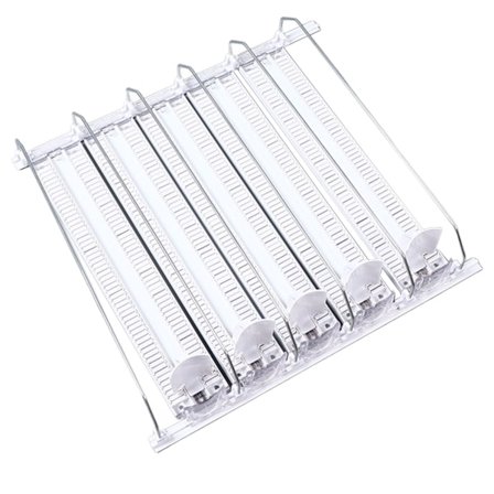 38 cm Jääkaappi Juomatila Hylly Säädettävä Jääkaappi Itseliukuva Limsapullon Dispenser Oluen Pop-Pullolle 5 kpl