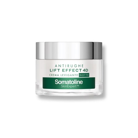 Somatoline Lift Effect 4D Crema Levigante Notte Antirughe 50ml - Tratt.viso notte antirughe