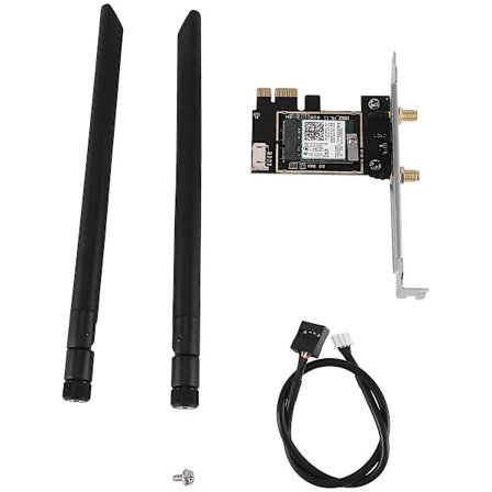 Ac7260 7260ngw Wifi-kort 2.4g/5g 867mbps 802.11ac+bluetooth Trådløst kort-adapter Pcie-adapter med
