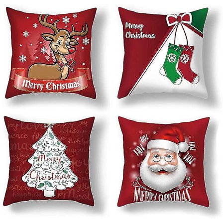 Jul kuddfodral kudde, jul kuddfodral, jul kudde