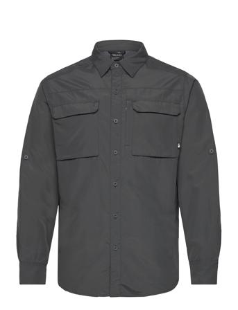 M L/S Sequoia Shirt Sport Shirts Casual Grey The North Face
